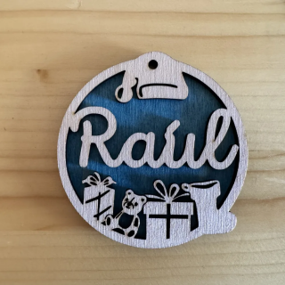 Bola de Navidad Personalizada Gorro