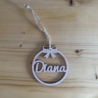 Bola de Navidad Personalizada simple Gorro - MadCreativo