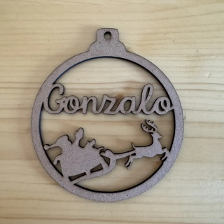 Bola Navidad Personalizada Noel