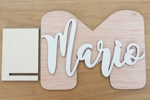 letras de madera - Imagen 6