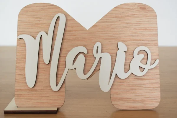 letras de madera - Imagen 3