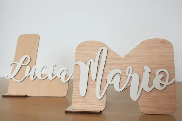 letras de madera - Imagen 2